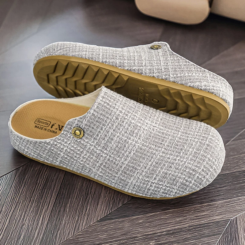 New Flat Bottom Canvas Sandals Man Fashion Sandals Mens Slippers Summer Comfortable and Breathable Slip on Outdoor Male Footwear
New Flat Bottom Canvas Sandals Man Fashion Sandals Mens Slippers Summer Comfortable and Breathable Slip on Outdoor Male Footwear
