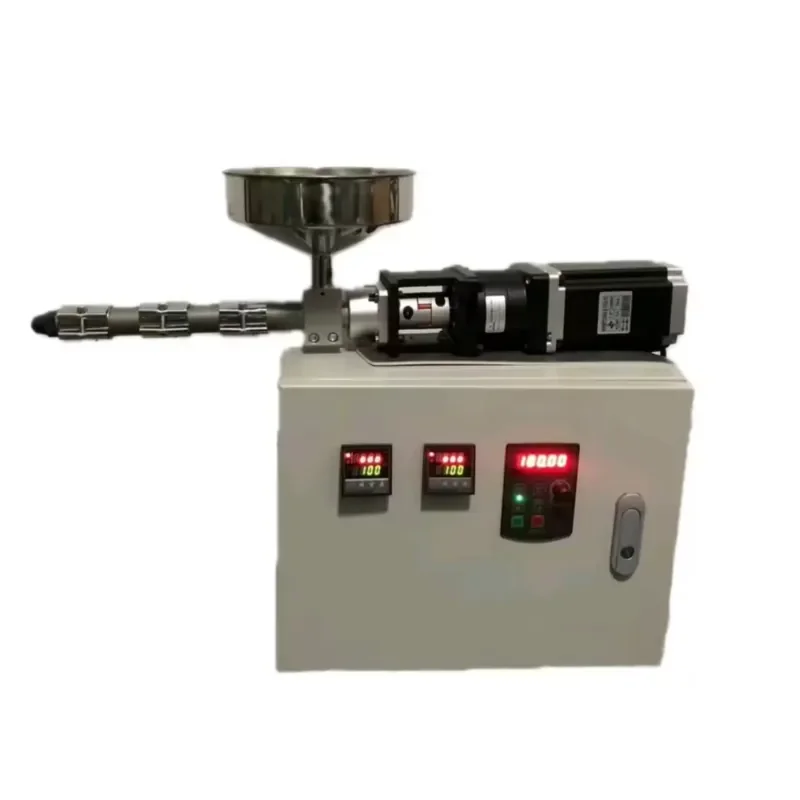Single Screw Mini Lab Plastic Extruder Machine with Motor for PP ABS PA PC PVC 220V 1-Year Warranty
Single Screw Mini Lab Plastic Extruder Machine with Motor for PP ABS PA PC PVC 220V 1-Year Warranty