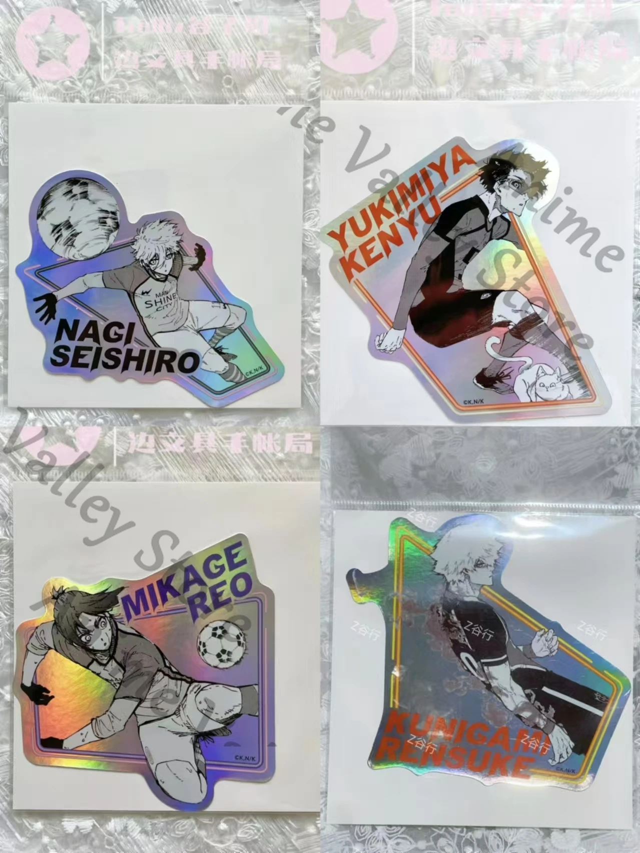 Аниме BLUE LOCK Nagi Seishiro Yukimiya Kenyuu косплей картина шоу лазерные наклейки наклейки мультфильм Kohis наклейка украшение подарок
Аниме BLUE LOCK Nagi Seishiro Yukimiya Kenyuu косплей картина шоу лазерные наклейки наклейки мультфильм Kohis наклейка украшение подарок