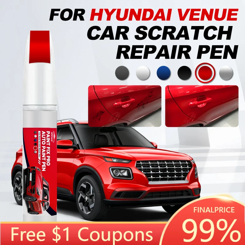 Specific Vehicles Paint Pen For Hyundai Venue 1996-2025 Paint Repair Pen Touch Up Scratch Remover DIY Auto Accessories Black Whi
Specific Vehicles Paint Pen For Hyundai Venue 1996-2025 Paint Repair Pen Touch Up Scratch Remover DIY Auto Accessories Black Whi