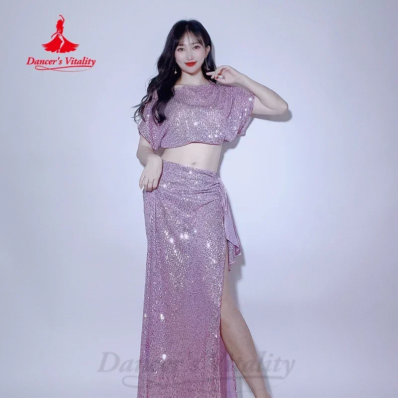 BellyDance Costume Women Customized High-end Sequin Practice Set Adult and Children's Oriental Belly Dancing Performance Outfit
BellyDance Costume Women Customized High-end Sequin Practice Set Adult and Children's Oriental Belly Dancing Performance Outfit