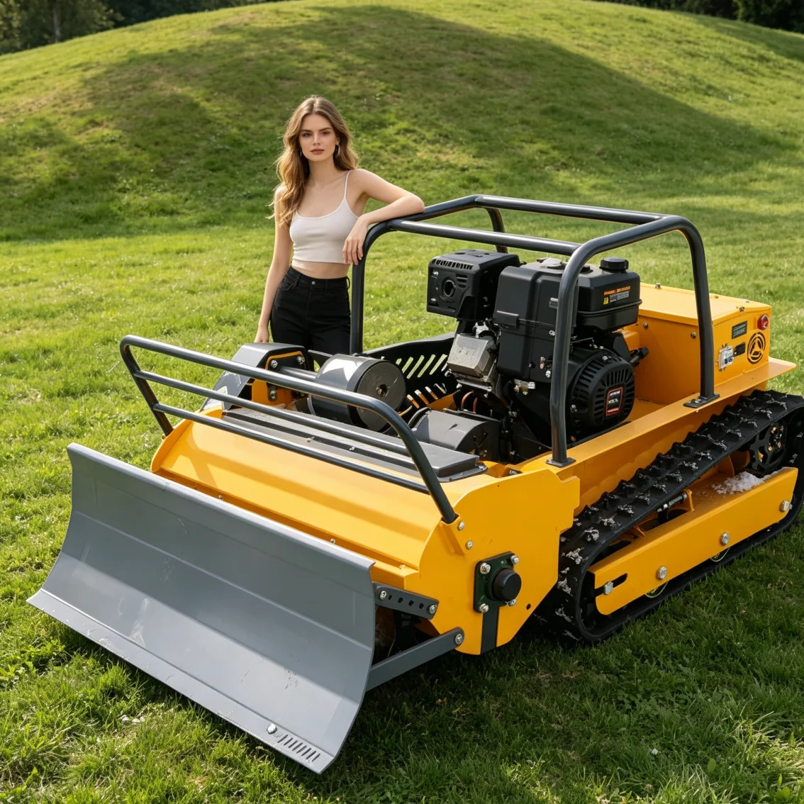 Customized Lawn Mower Petrol Engine Flail Type for Commercial Household Low Fuel Consumption Efficient Grass Cutting Machine
Customized Lawn Mower Petrol Engine Flail Type for Commercial Household Low Fuel Consumption Efficient Grass Cutting Machine