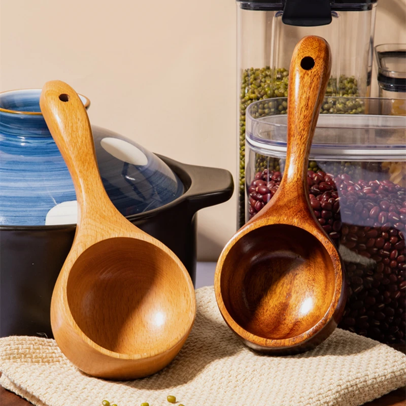 Creative Wooden Ramen Spoon Tableware Bouillon Soup Ladle Japanese Style Short Handle Water Scoop Home Kitchen Accessories
Creative Wooden Ramen Spoon Tableware Bouillon Soup Ladle Japanese Style Short Handle Water Scoop Home Kitchen Accessories
