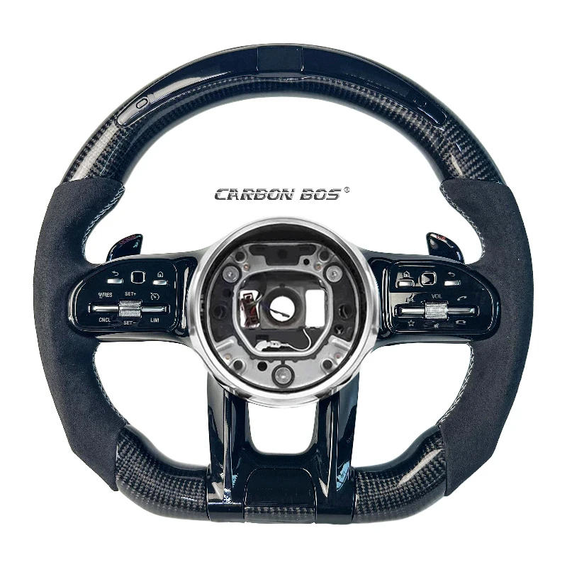 Carbon Fiber Steering Wheel Fit for Mercedes Benz B C E A-CLASS GLS 809 AMG W205 W204 63S Upgraded New Racing Car Steering Wheel
Carbon Fiber Steering Wheel Fit for Mercedes Benz B C E A-CLASS GLS 809 AMG W205 W204 63S Upgraded New Racing Car Steering Wheel