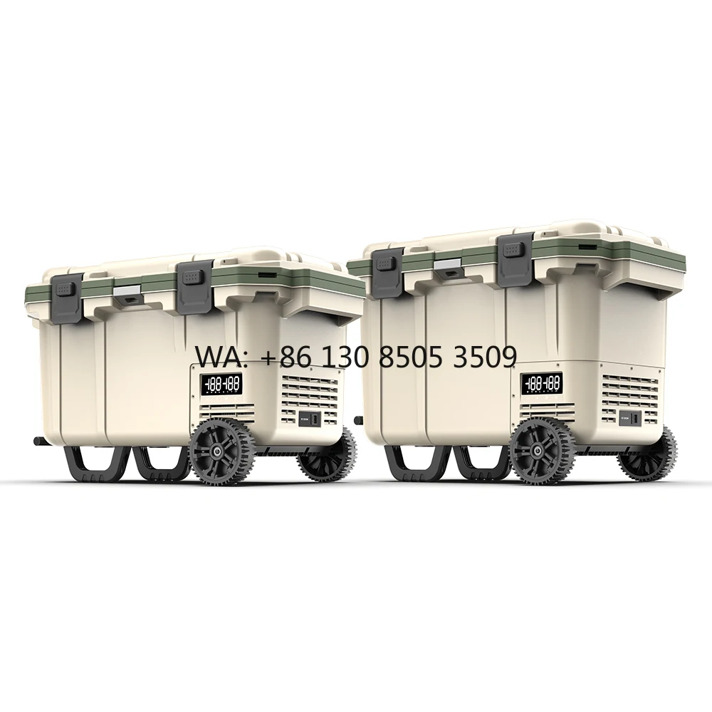GF40-W Car Fridge With Wheels Dual-zone Portable Camping Electric 12V/24V DC Compressor Freezer Fridge Car Refrigerator
GF40-W Car Fridge With Wheels Dual-zone Portable Camping Electric 12V/24V DC Compressor Freezer Fridge Car Refrigerator