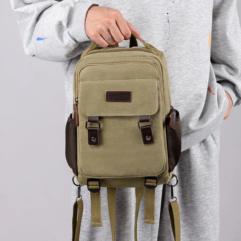 2025 New Men's Chest Pack Shoulder Bag Canvas Sling Waist Bag man Messenger Bag Ipad Short Trip Crossbody Bag male Handbags
2025 New Men's Chest Pack Shoulder Bag Canvas Sling Waist Bag man Messenger Bag Ipad Short Trip Crossbody Bag male Handbags