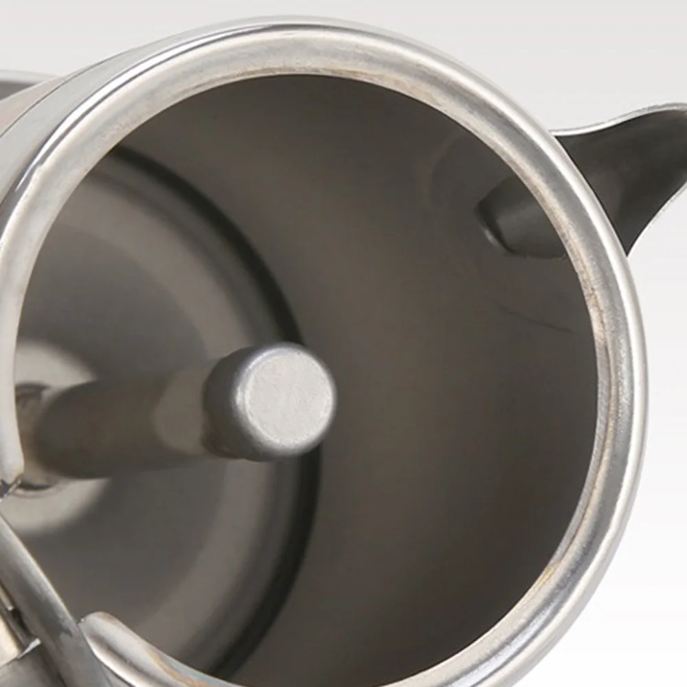 New Shown-Thickened Italian Espresso Maker For 4 Servings Cup,Stainless Steel Mocha Coffee Maker Pot For Stovetop&Induction Home
New Shown-Thickened Italian Espresso Maker For 4 Servings Cup,Stainless Steel Mocha Coffee Maker Pot For Stovetop&Induction Home