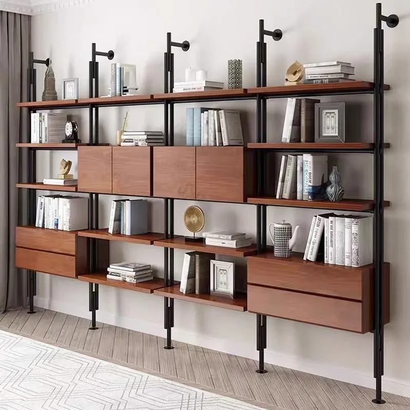 Minimalist bookshelf, living room stand tall, shelf against the wall, bookcase display shelf, commercial metal multi-layer shelf
Minimalist bookshelf, living room stand tall, shelf against the wall, bookcase display shelf, commercial metal multi-layer shelf