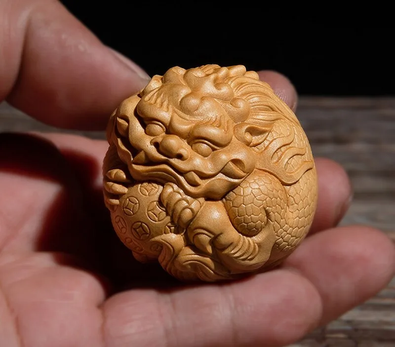 Boxwood Carved Pi Xiu Statue Chinese Statue Decor
Boxwood Carved Pi Xiu Statue Chinese Statue Decor