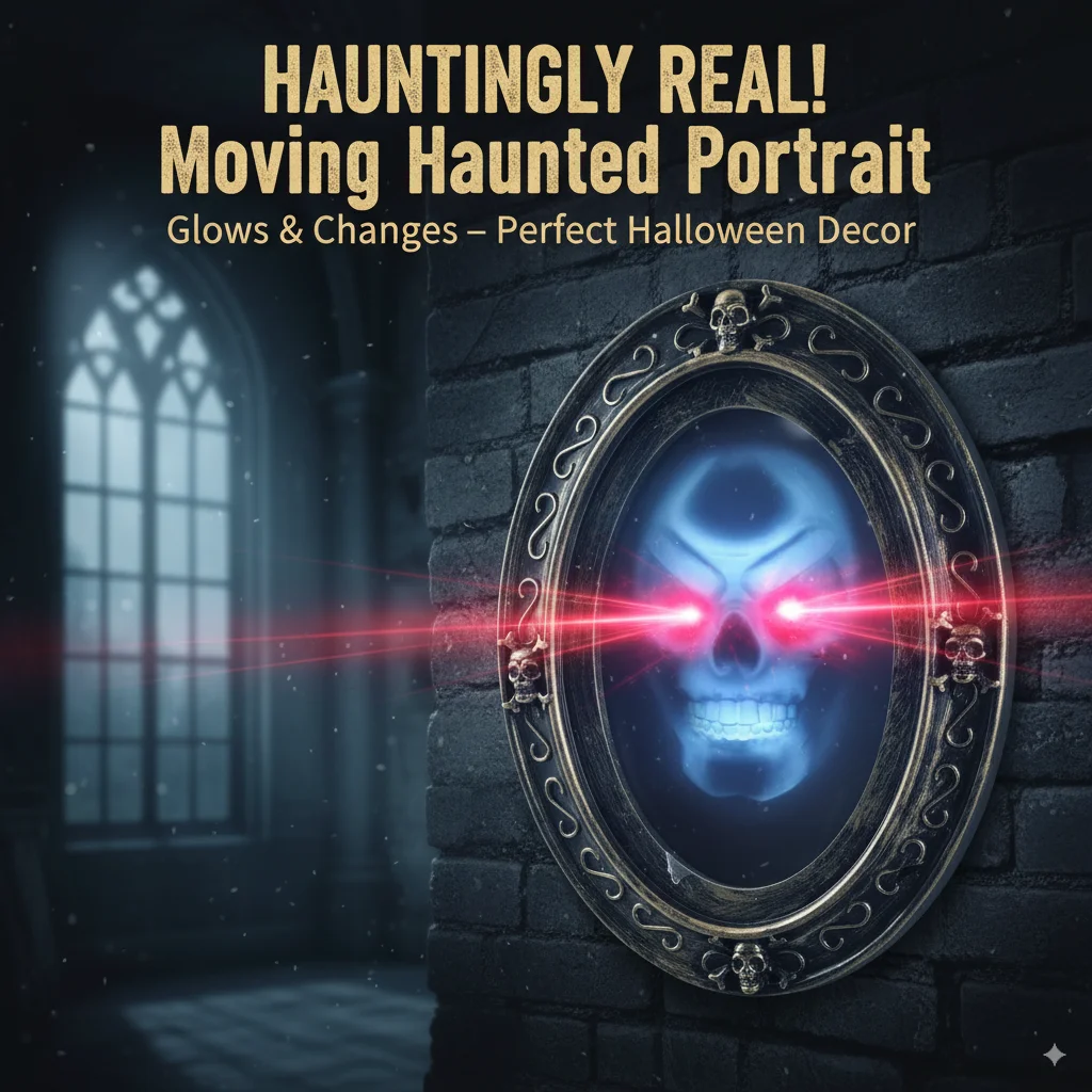 2025 Halloween Haunted Magic Mirror Light Control Skull Portrait Prop For Party Decor Drama Stage Performance Cosplay Evil Queen
2025 Halloween Haunted Magic Mirror Light Control Skull Portrait Prop For Party Decor Drama Stage Performance Cosplay Evil Queen