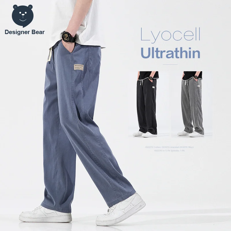 2026 New Summer Thin Men's Casual Pants Baggy Straight Elastic Waist Joggers StreetwearTrousers Sweatpants Work Plus Size M-5XL
2026 New Summer Thin Men's Casual Pants Baggy Straight Elastic Waist Joggers StreetwearTrousers Sweatpants Work Plus Size M-5XL