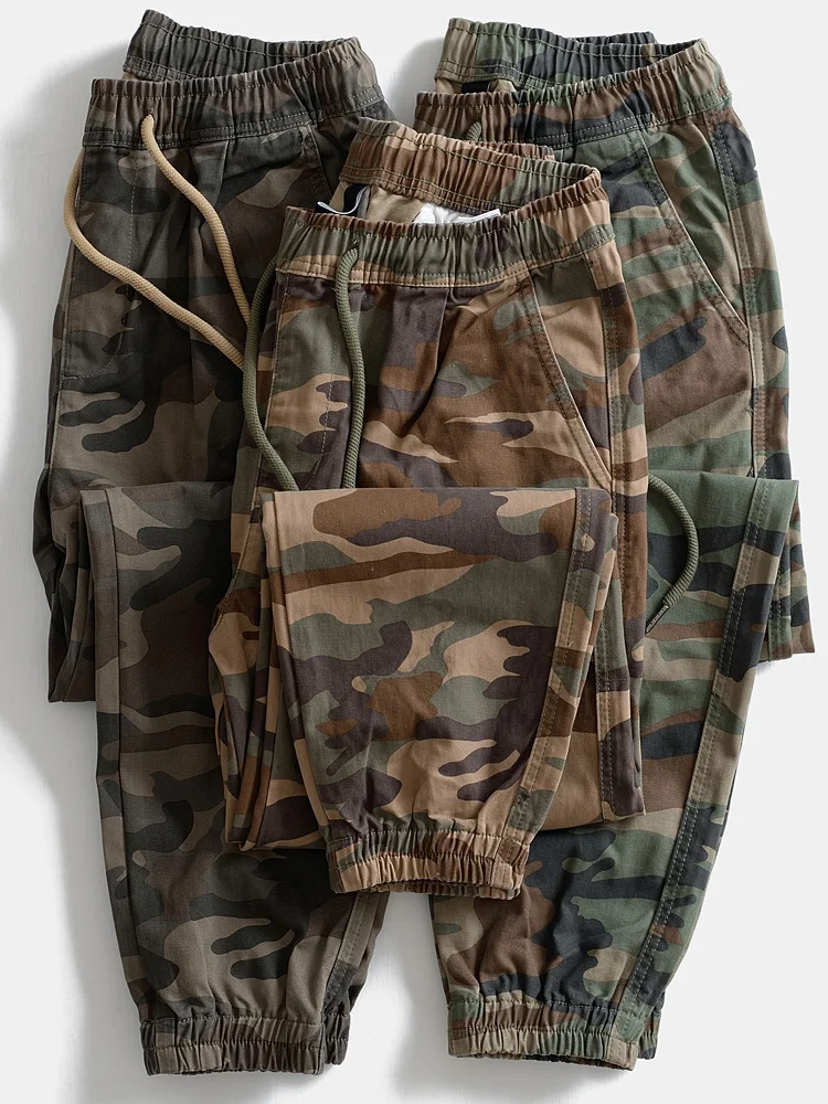 Heavyweight Elastic Waist Work Pants Men's Tactical Camouflage Loose Fit Pure Cotton Outdoor Casual Trousers American Sle
Heavyweight Elastic Waist Work Pants Men's Tactical Camouflage Loose Fit Pure Cotton Outdoor Casual Trousers American Sle