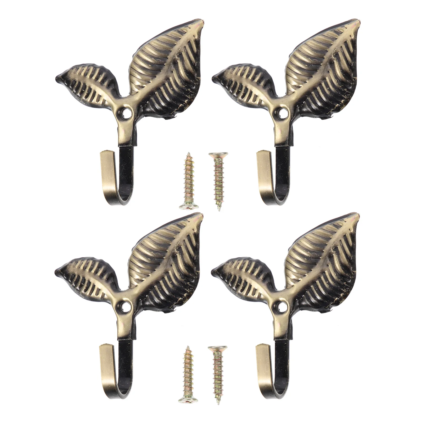 4 set Wall Hooks Iron Coat Hat Vintage Leaf Shaped Hangers for Kitchen Bedroom Bathroom Hallway Study Balcony Practical Hook
4 set Wall Hooks Iron Coat Hat Vintage Leaf Shaped Hangers for Kitchen Bedroom Bathroom Hallway Study Balcony Practical Hook