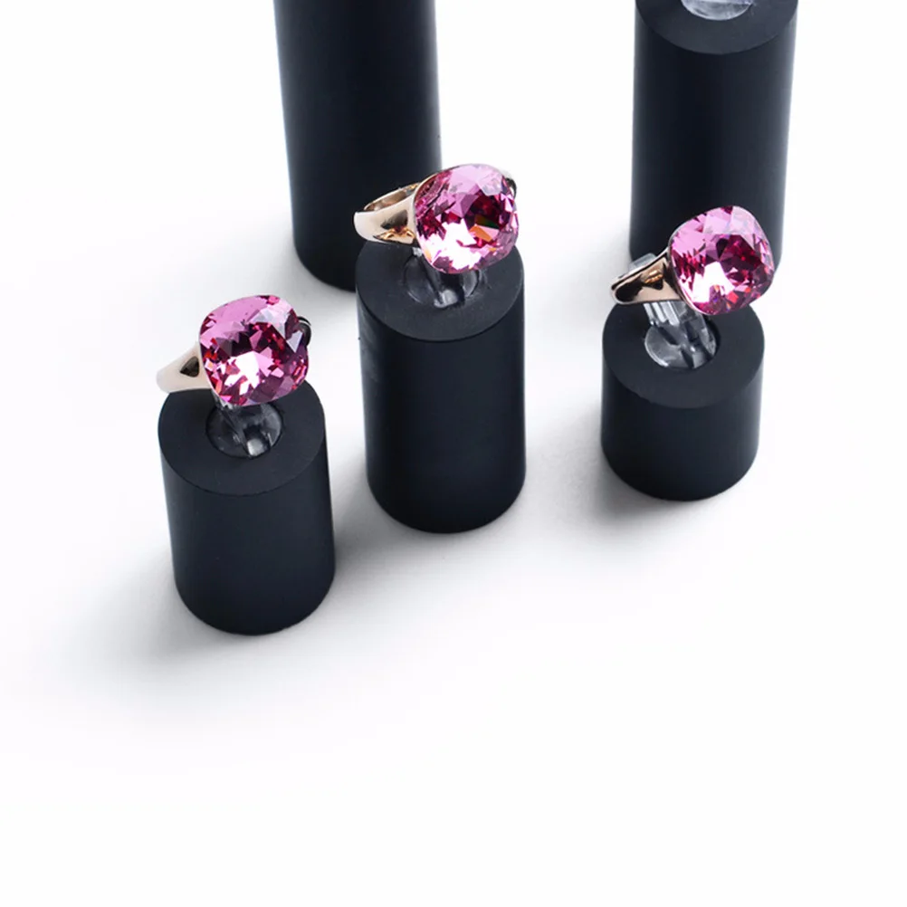7Pcs Acrylic Ring Holder Black Frosted Cylinder Jewelry Display Stand Set for Home Shop Countertop Organizer Ring Holder
7Pcs Acrylic Ring Holder Black Frosted Cylinder Jewelry Display Stand Set for Home Shop Countertop Organizer Ring Holder