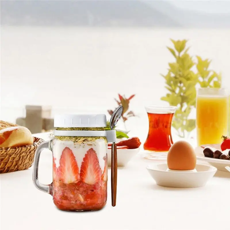 REST 2-х стеклянные контейнеры с ручкой и ложкой, стеклянные банки для хранения, многоразовые герметичные чашки для путешествий
REST 2-х стеклянные контейнеры с ручкой и ложкой, стеклянные банки для хранения, многоразовые герметичные чашки для путешествий