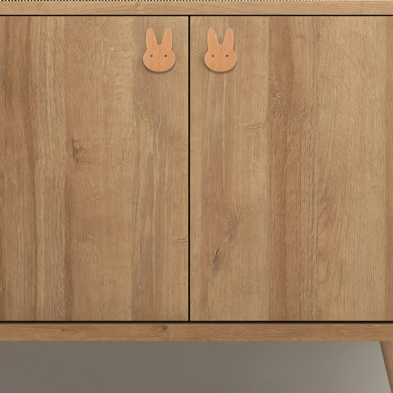 Adorable Rabbit Shaped Wood Drawer Knob Cabinet Furniture Closet Dresser Pull Comfortable Install
Adorable Rabbit Shaped Wood Drawer Knob Cabinet Furniture Closet Dresser Pull Comfortable Install