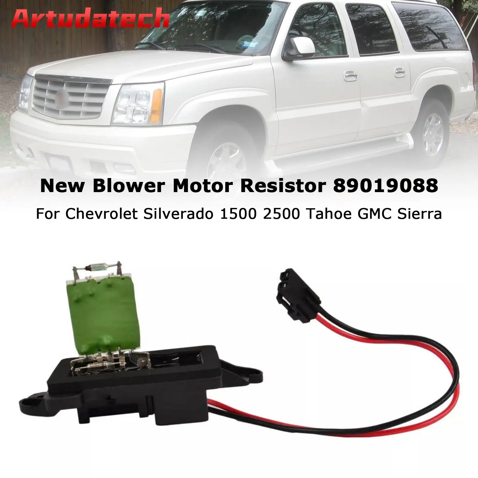 Новый резистор двигателя вентилятора Artudatech 89019088 для Chevrolet Silverado 1500 2500 Tahoe GMC
Новый резистор двигателя вентилятора Artudatech 89019088 для Chevrolet Silverado 1500 2500 Tahoe GMC