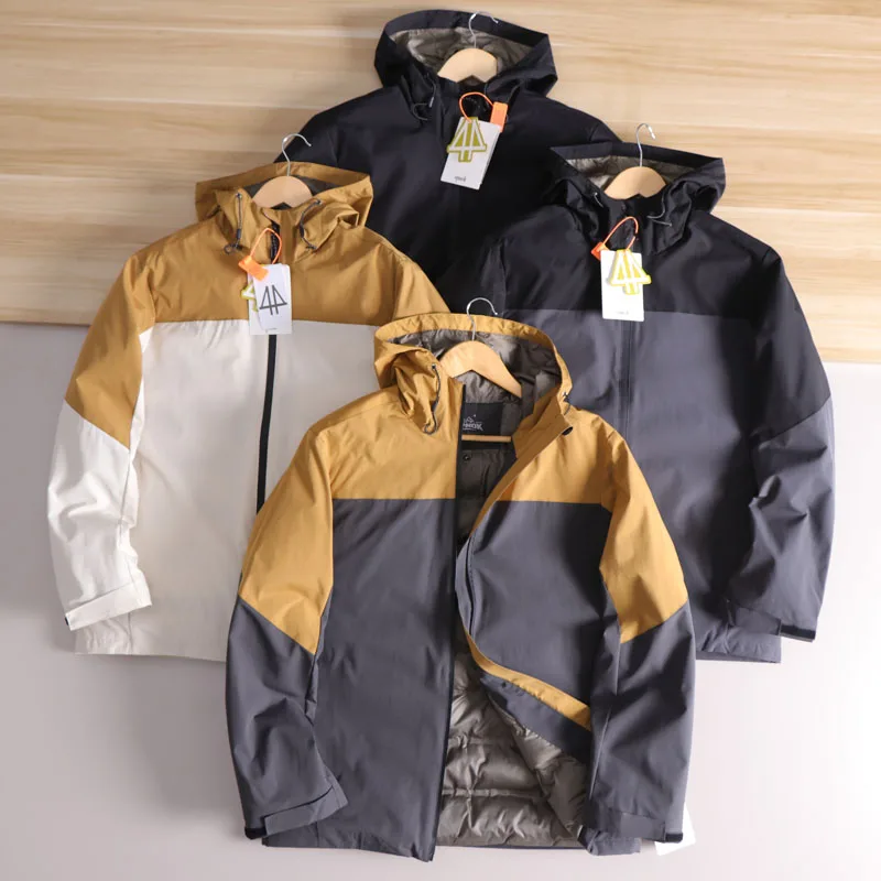 Мужская зимняя хлопковая куртка на открытом воздухе, водонепроницаемое теплое пальто с капюшоном Faion Ci Sle, термоместное повседневное пальто со стойкой
Мужская зимняя хлопковая куртка на открытом воздухе, водонепроницаемое теплое пальто с капюшоном Faion Ci Sle, термоместное повседневное пальто со стойкой