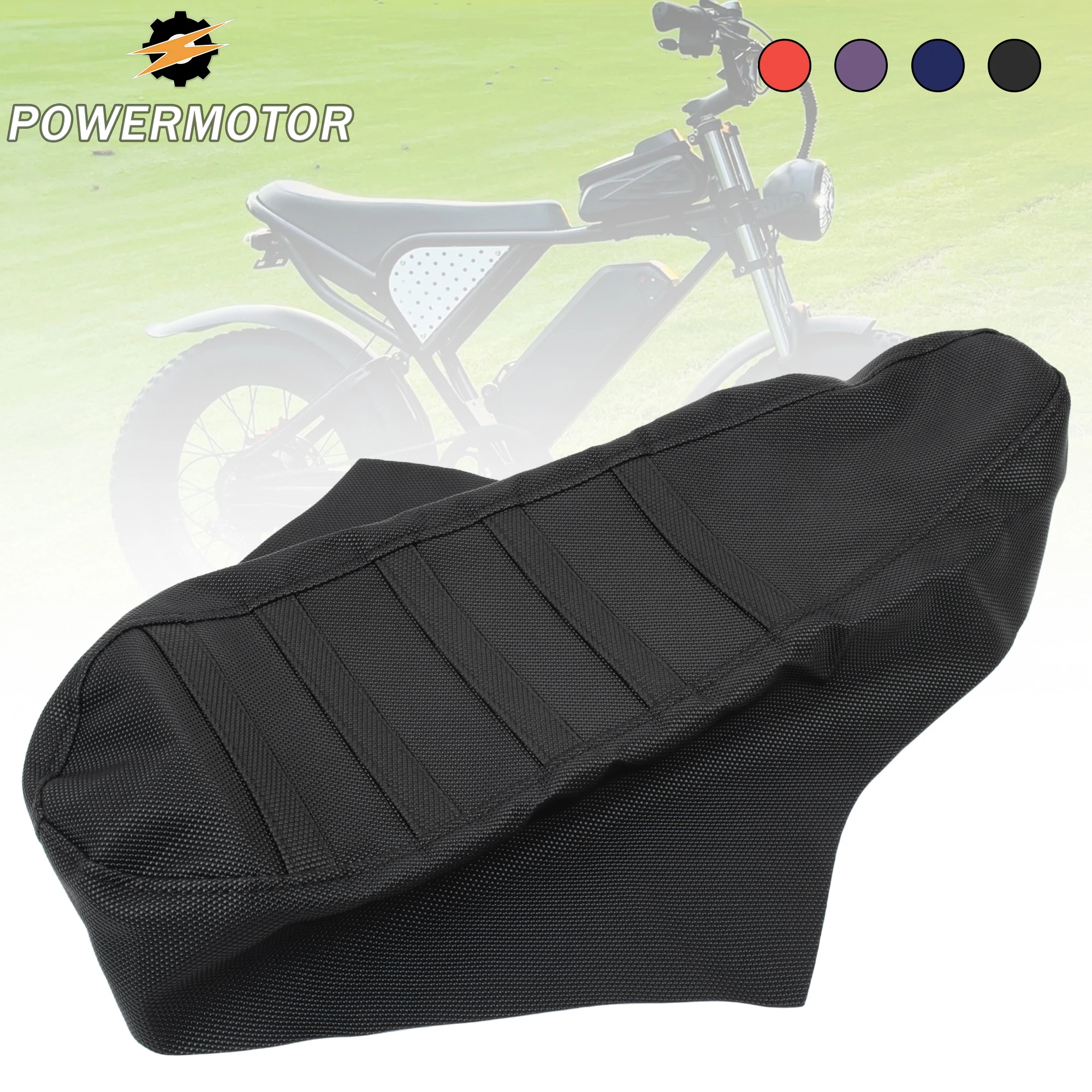 E-Bike Motorcycle Seat Cover For Ridstar Q20 Waterproof Non-slip Particles Design PVC Electric Bike Moped DirtBike Seat Modified
E-Bike Motorcycle Seat Cover For Ridstar Q20 Waterproof Non-slip Particles Design PVC Electric Bike Moped DirtBike Seat Modified