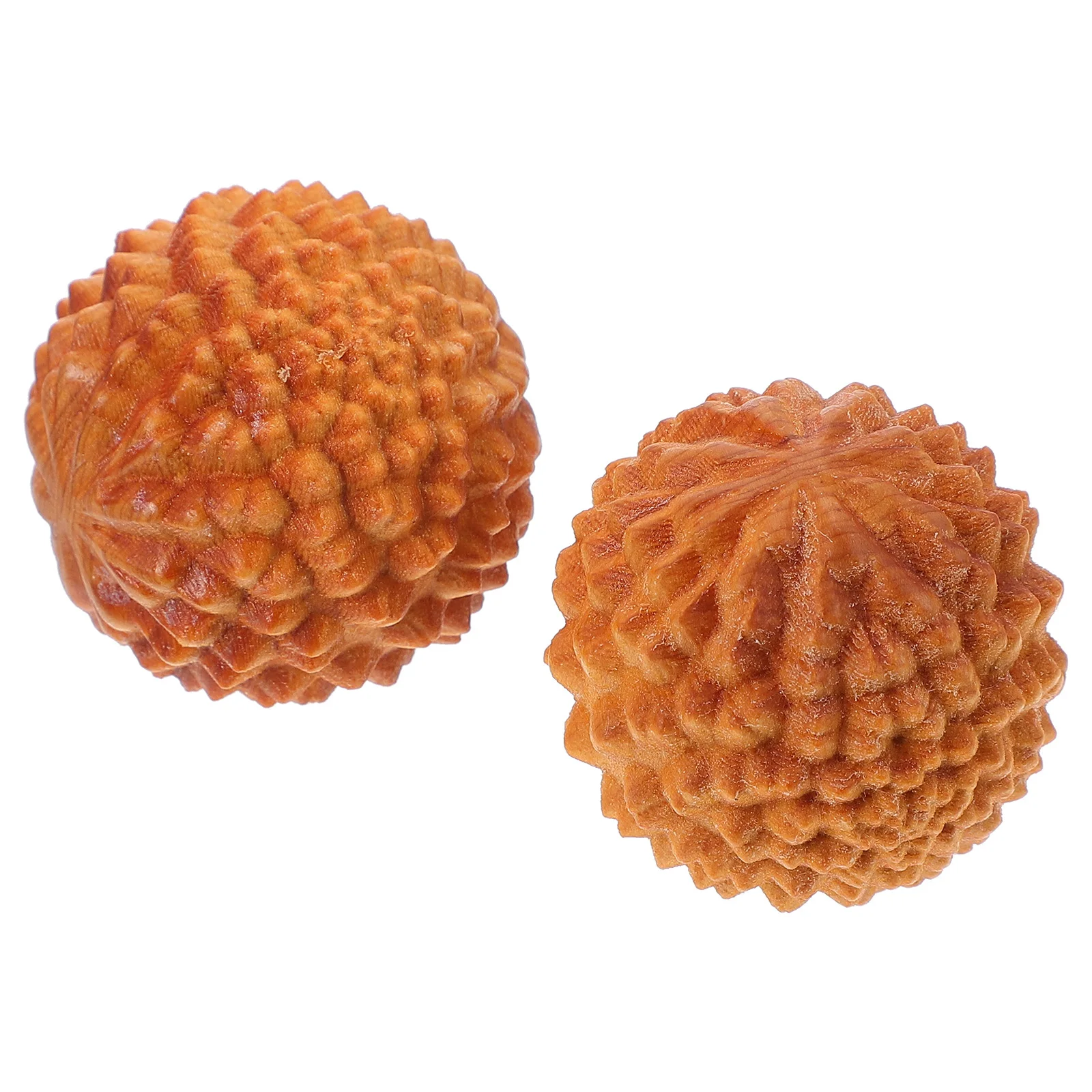 2 Pcs Neck and Shoulder Massage Cliff Cypress Fitness Ball Hand Massager Wood Yellow Wooden
2 Pcs Neck and Shoulder Massage Cliff Cypress Fitness Ball Hand Massager Wood Yellow Wooden