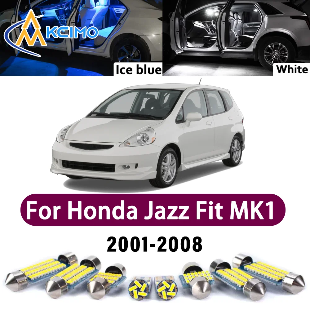Error Free LED Interior Light Kit for Honda Jazz Fit MK1 2001-2008 Premium Bright Dome Trunk Mirror Reading Lamps Canbus
Error Free LED Interior Light Kit for Honda Jazz Fit MK1 2001-2008 Premium Bright Dome Trunk Mirror Reading Lamps Canbus
