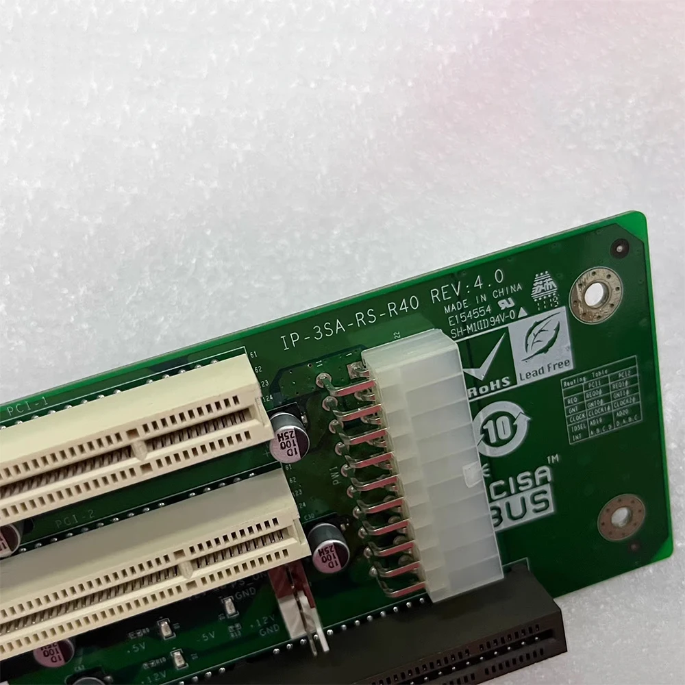 Industrial Control Motherboard PCISA Slot Bottom Plate IP-3SA-RS-R40 REV:4.0