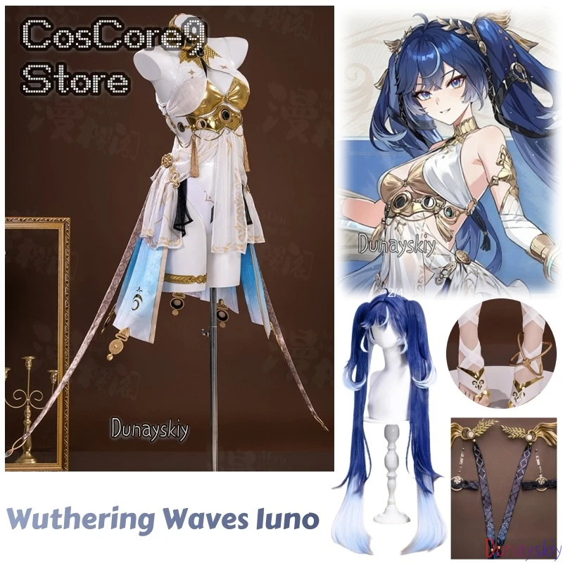 Game Wuthering Waves Iuno Cosplay Wig Full Set Blue Double Ponytail Halloween Party Carnival Props Women Costume Iuno Shoes
Game Wuthering Waves Iuno Cosplay Wig Full Set Blue Double Ponytail Halloween Party Carnival Props Women Costume Iuno Shoes