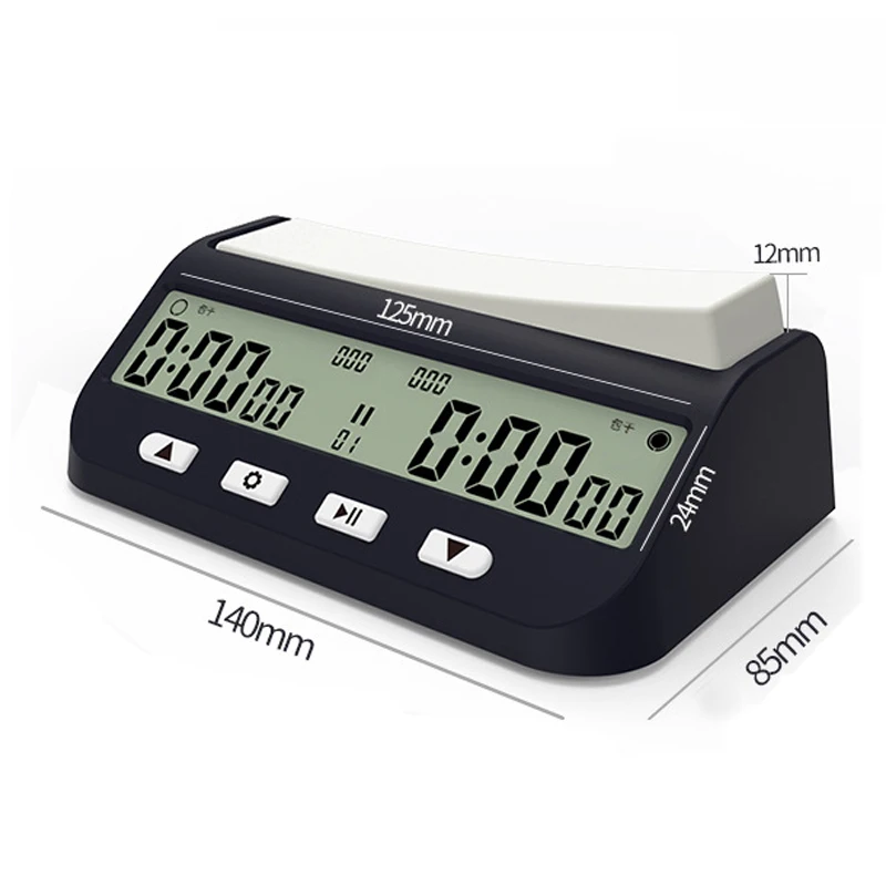 Digital Chess Timer Clock Professional Chess Game Multifunctional Board Game Timer Digit Chess Clock
Digital Chess Timer Clock Professional Chess Game Multifunctional Board Game Timer Digit Chess Clock