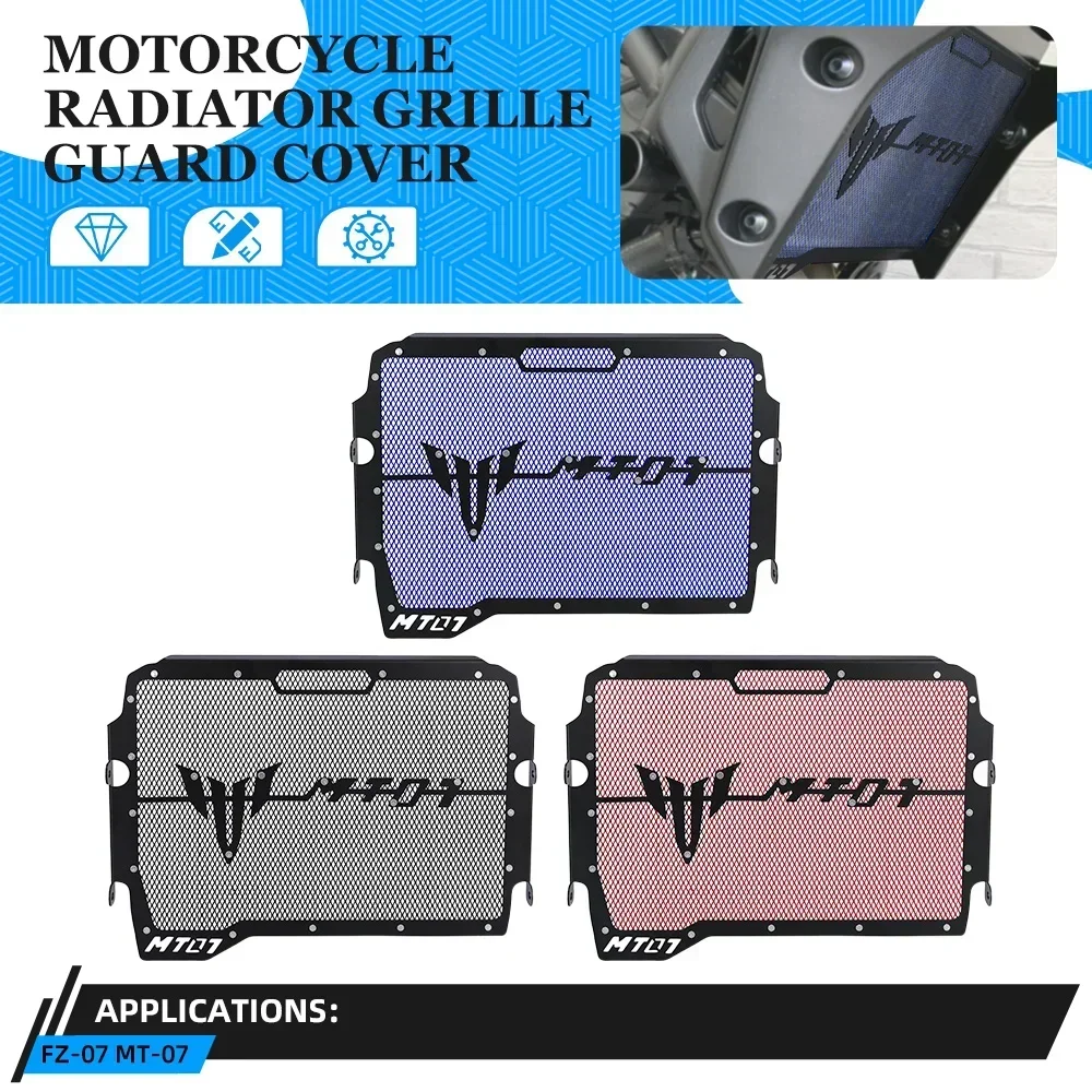 2024 2023 MT-07 Radiator Guard Grill Cover Protector Mesh For Yamaha MT 07 MT07 2018 2019 2020 2021 2022 FZ-07 FZ07 2018-2020
2024 2023 MT-07 Radiator Guard Grill Cover Protector Mesh For Yamaha MT 07 MT07 2018 2019 2020 2021 2022 FZ-07 FZ07 2018-2020