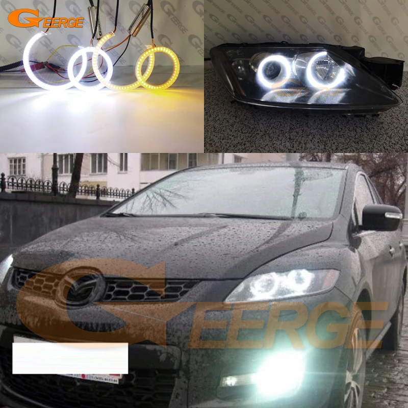 For Mazda CX7 CX 7 CX-7 ER 2006 2007 2008 2009 2010 2011 2012 Excellent Day Light Ultra Bright Smd Led Angel Eyes Kit Halo Rings 
For Mazda CX7 CX 7 CX-7 ER 2006 2007 2008 2009 2010 2011 2012 Excellent Day Light Ultra Bright Smd Led Angel Eyes Kit Halo Rings