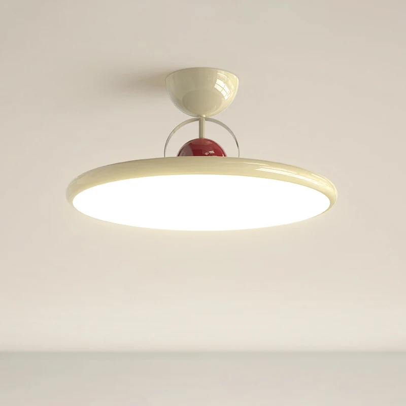 Bedroom Ceiling Lights LED Nordic Cream Style Round Light Minimalist Modern Home Decor Study Room Living Room Ceiling Lamps
Bedroom Ceiling Lights LED Nordic Cream Style Round Light Minimalist Modern Home Decor Study Room Living Room Ceiling Lamps
