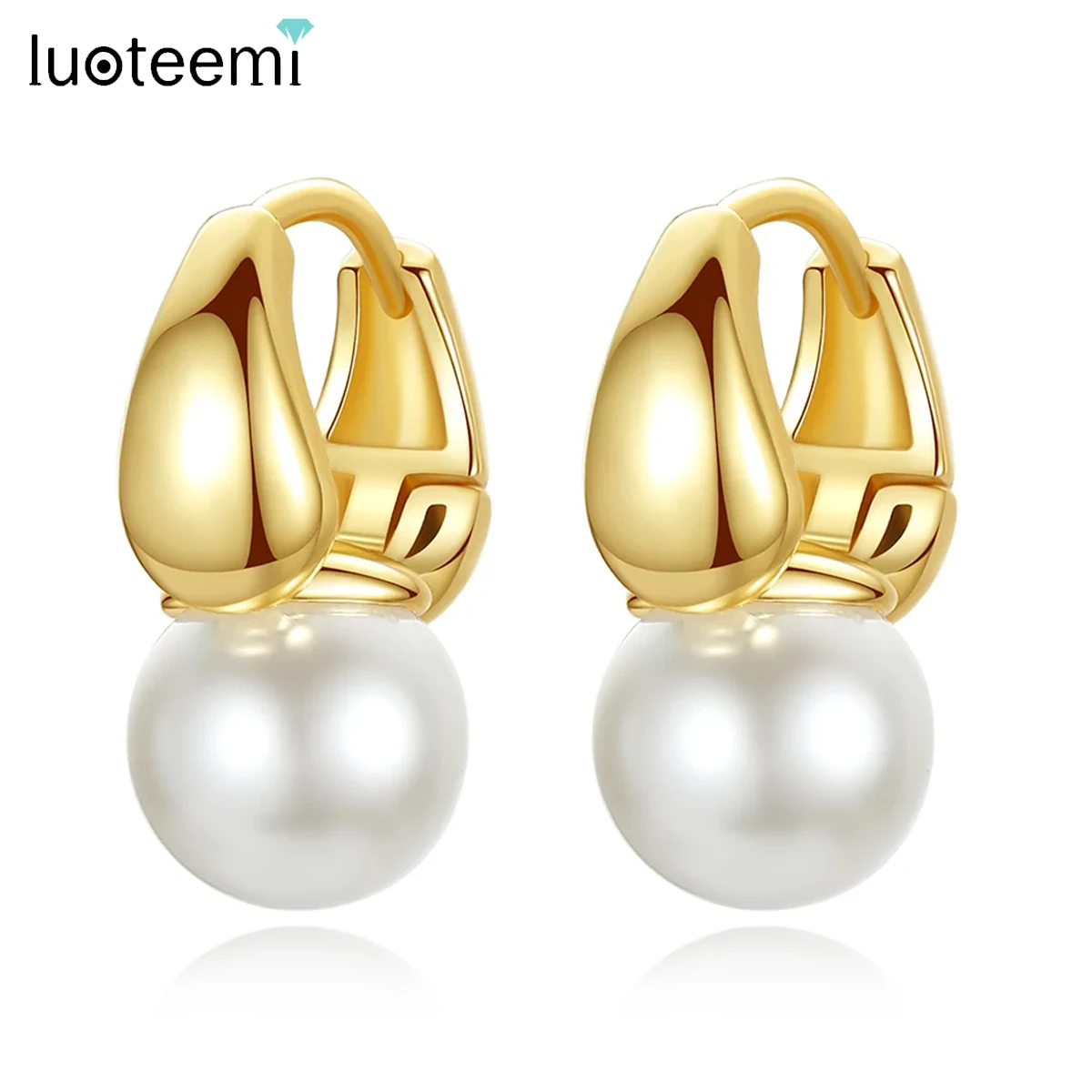 LUOTEEMI Hoop Earrings for Women Daily-life Birthday Gifts White Imitation Pearls Earring Fashion Jewelry Boucle D'Oreille Femme
LUOTEEMI Hoop Earrings for Women Daily-life Birthday Gifts White Imitation Pearls Earring Fashion Jewelry Boucle D'Oreille Femme