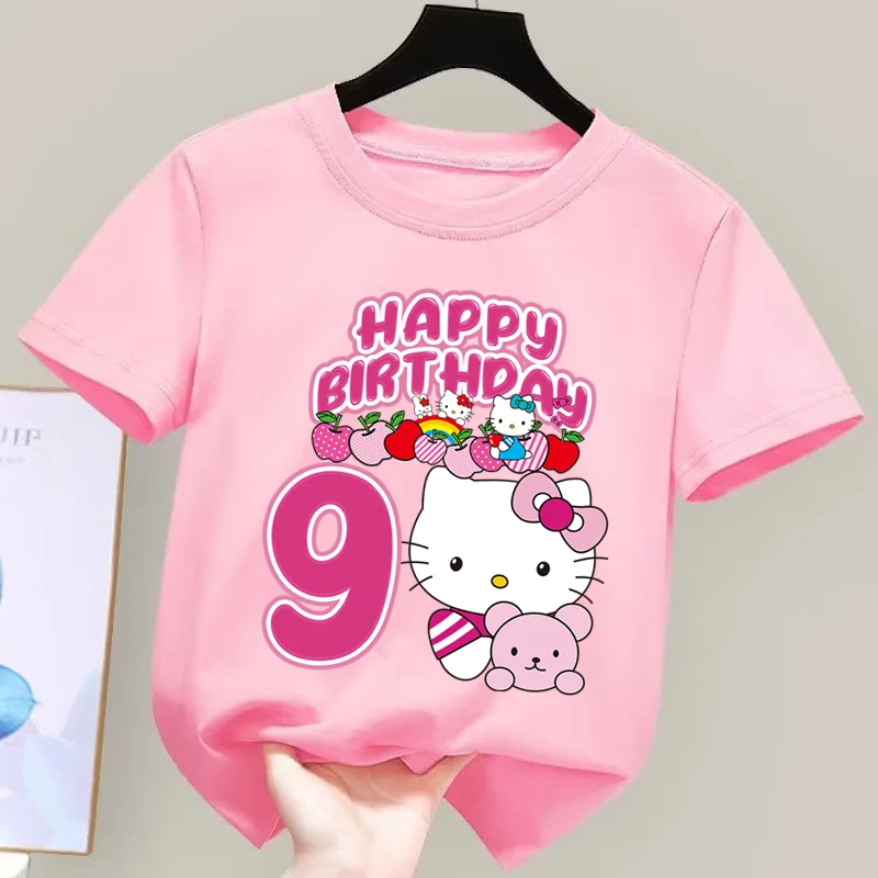 2025 New Hello Kitty Birthday Short Sleeved Fashion Printed Boys and Girls Summer Clothes Short Sleeved Baby Cotton T-shirt
2025 New Hello Kitty Birthday Short Sleeved Fashion Printed Boys and Girls Summer Clothes Short Sleeved Baby Cotton T-shirt