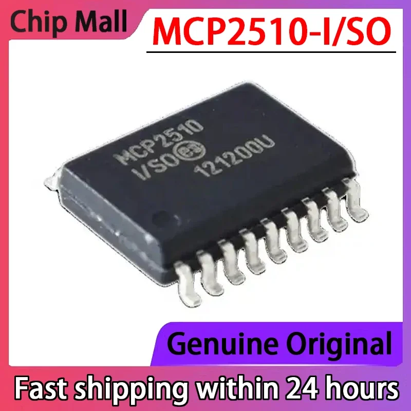 5 шт. оригинальный MCP2510-I/SO MCP2510 контроллер выходного ввода интегральная схема чип SOP18
5 шт. оригинальный MCP2510-I/SO MCP2510 контроллер выходного ввода интегральная схема чип SOP18