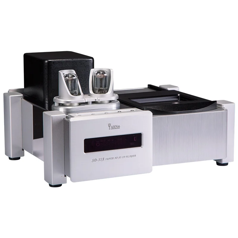 Lastet Yaqin SD-35A 6N8P Top Loading Valve Vacuum Tube CD Player 32A 120v-240V Hi End Power Stereo Audio Hifi HDCD CD Player
Lastet Yaqin SD-35A 6N8P Top Loading Valve Vacuum Tube CD Player 32A 120v-240V Hi End Power Stereo Audio Hifi HDCD CD Player