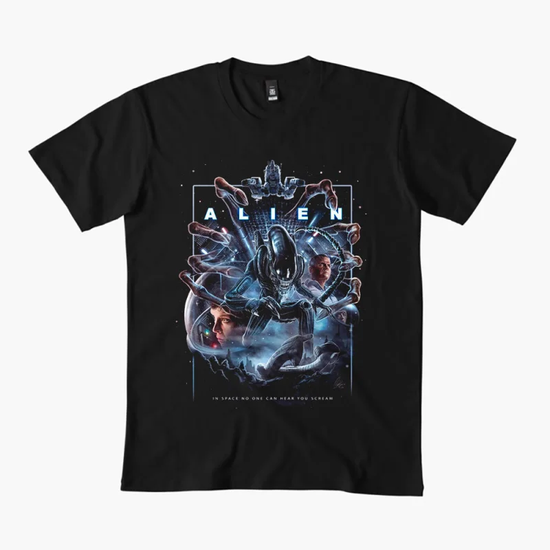 80s Retro Sic fi Alien Gift T Shirt Weyland Yutani Lv 426 Xenomorph Graphic Clothes 0312 100% cotton print All size tops S-6XL
80s Retro Sic fi Alien Gift T Shirt Weyland Yutani Lv 426 Xenomorph Graphic Clothes 0312 100% cotton print All size tops S-6XL