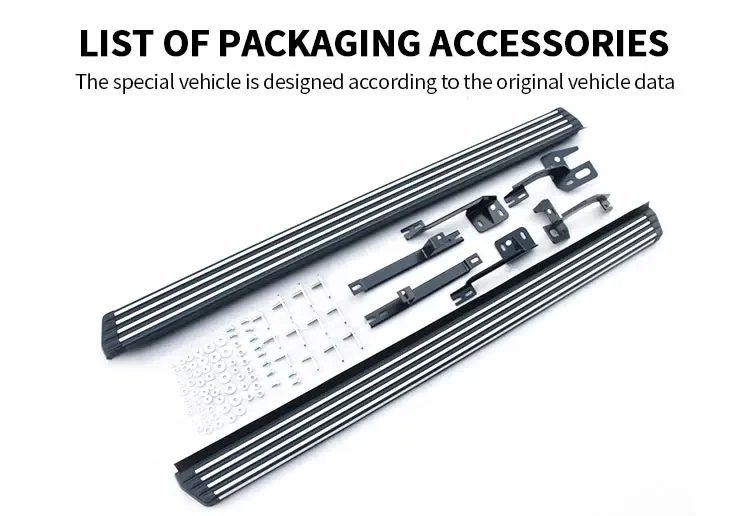 Подножка из алюминиевого сплава с фиксированным боковым шагом для Kia CARNIVAL accessories 2023
Подножка из алюминиевого сплава с фиксированным боковым шагом для Kia CARNIVAL accessories 2023