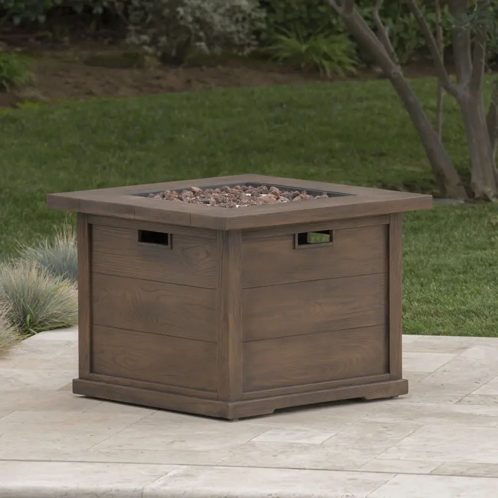 Patio Outdoor 24'' H x 32'' W Square Gas Burning Concrete Fire Pit Wood Pattern - Brown - 40,000 BTU, camping,bonfire fire pit
Patio Outdoor 24'' H x 32'' W Square Gas Burning Concrete Fire Pit Wood Pattern - Brown - 40,000 BTU, camping,bonfire fire pit