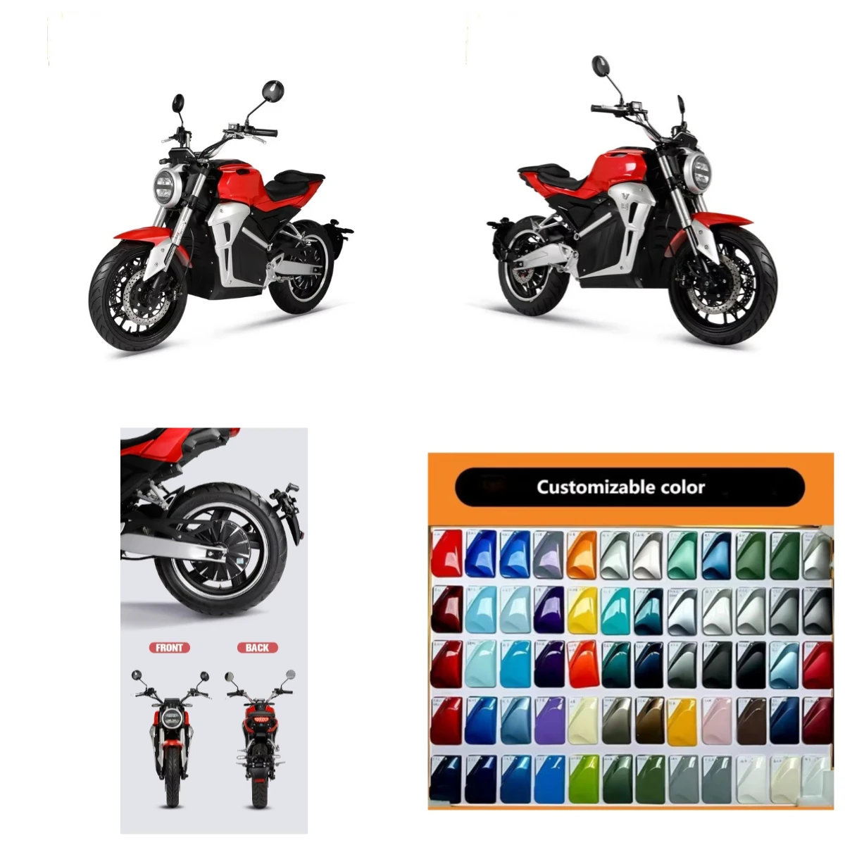 Krono Wild 12KW High-power 72V Electric Motorcycle Speed 200km/h Factory Direct Sales Support Customization
Krono Wild 12KW High-power 72V Electric Motorcycle Speed 200km/h Factory Direct Sales Support Customization