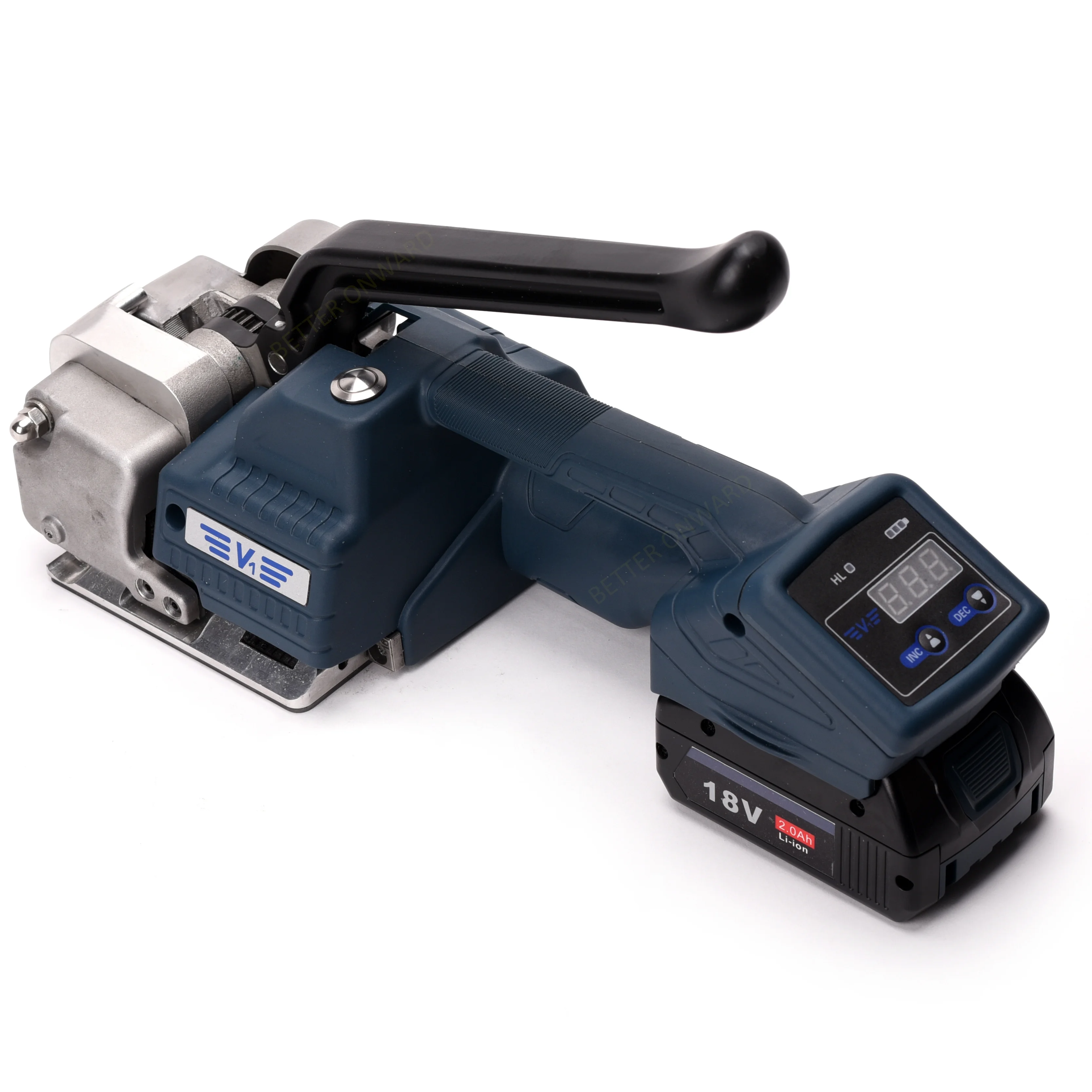 CE Certificated V1 Semi-Automatic Electric 2800N Polypropylene and Polyester Strap Strapping Machine
CE Certificated V1 Semi-Automatic Electric 2800N Polypropylene and Polyester Strap Strapping Machine