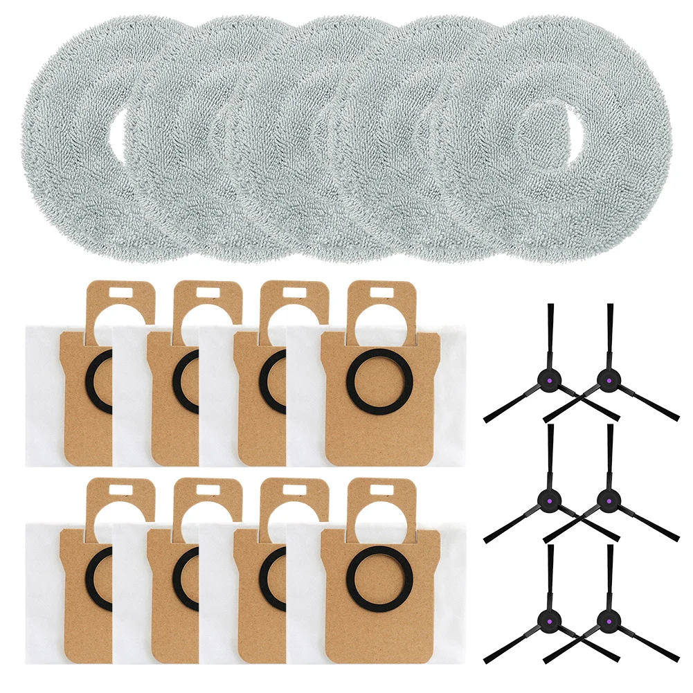 Тряпка для уборки, боковая щетка, мешок для мусора для JONR T5 PRO, сменные аксессуары, запчасти для бытовой техники, товары для дома
Тряпка для уборки, боковая щетка, мешок для мусора для JONR T5 PRO, сменные аксессуары, запчасти для бытовой техники, товары для дома