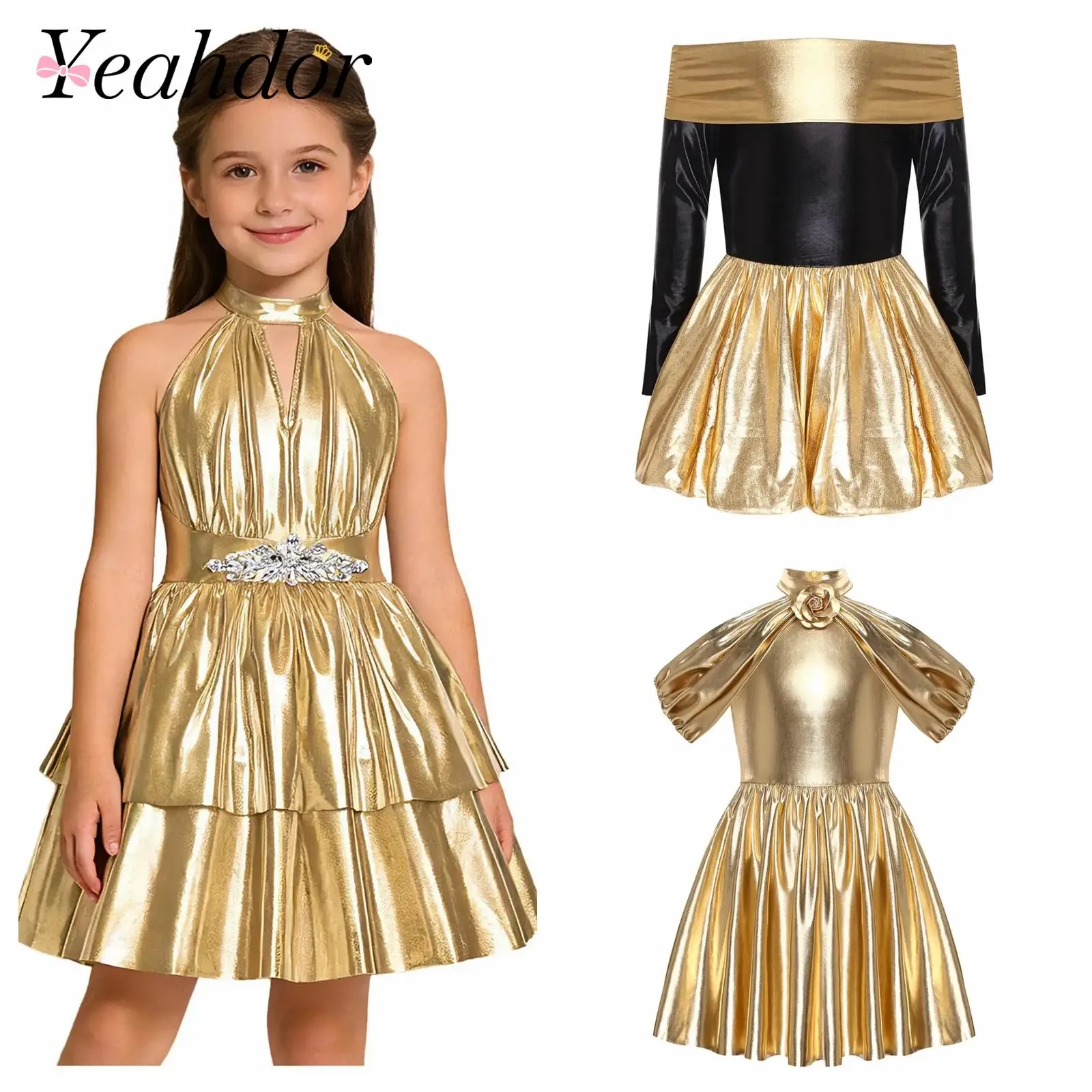 Girls Party Dress Cowgirl Costume for Girl Kids Jazz Disco Dance Outfit Dress Metallic Prom Gown Children Birthday Costume
Girls Party Dress Cowgirl Costume for Girl Kids Jazz Disco Dance Outfit Dress Metallic Prom Gown Children Birthday Costume