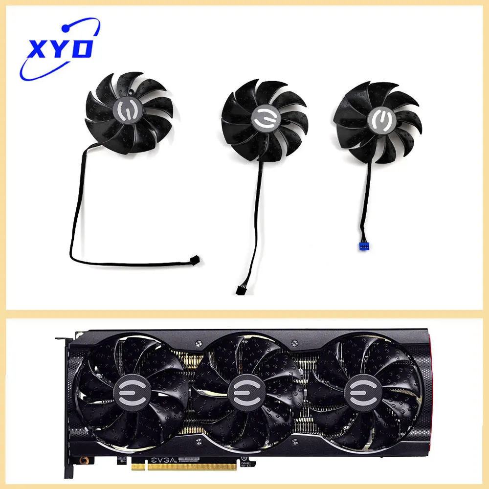 NEW 88MM RTX 3060 Ti FTW ULTRA GAMING GPU Fan For EVGA RTX 3070 3070TI 3080 3080TI 3090 XC3 ULTRA GAMING Video card cooling
NEW 88MM RTX 3060 Ti FTW ULTRA GAMING GPU Fan For EVGA RTX 3070 3070TI 3080 3080TI 3090 XC3 ULTRA GAMING Video card cooling