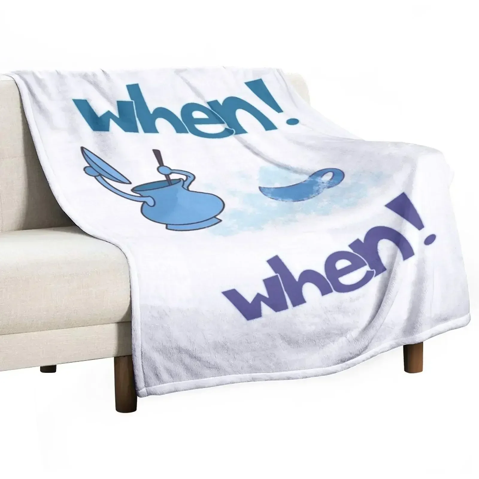 When! When! Throw Blanket Reusable Durable Soft Blanket for All Seasons
When! When! Throw Blanket Reusable Durable Soft Blanket for All Seasons
