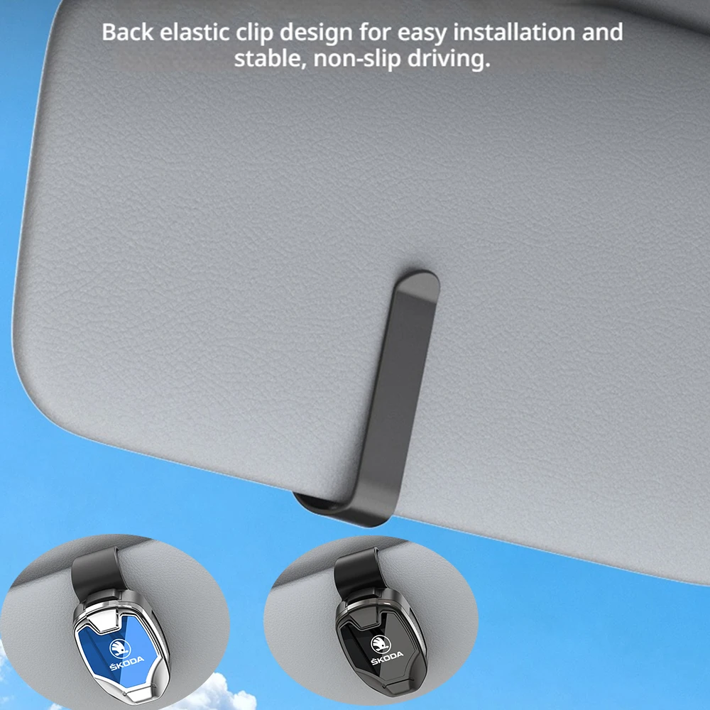 Sunglasses holder car sunshade sunglasses clip and bill clip car sunshade accessories For Skoda Octavia Kodiaq Enyaq iV Kamiq
Sunglasses holder car sunshade sunglasses clip and bill clip car sunshade accessories For Skoda Octavia Kodiaq Enyaq iV Kamiq