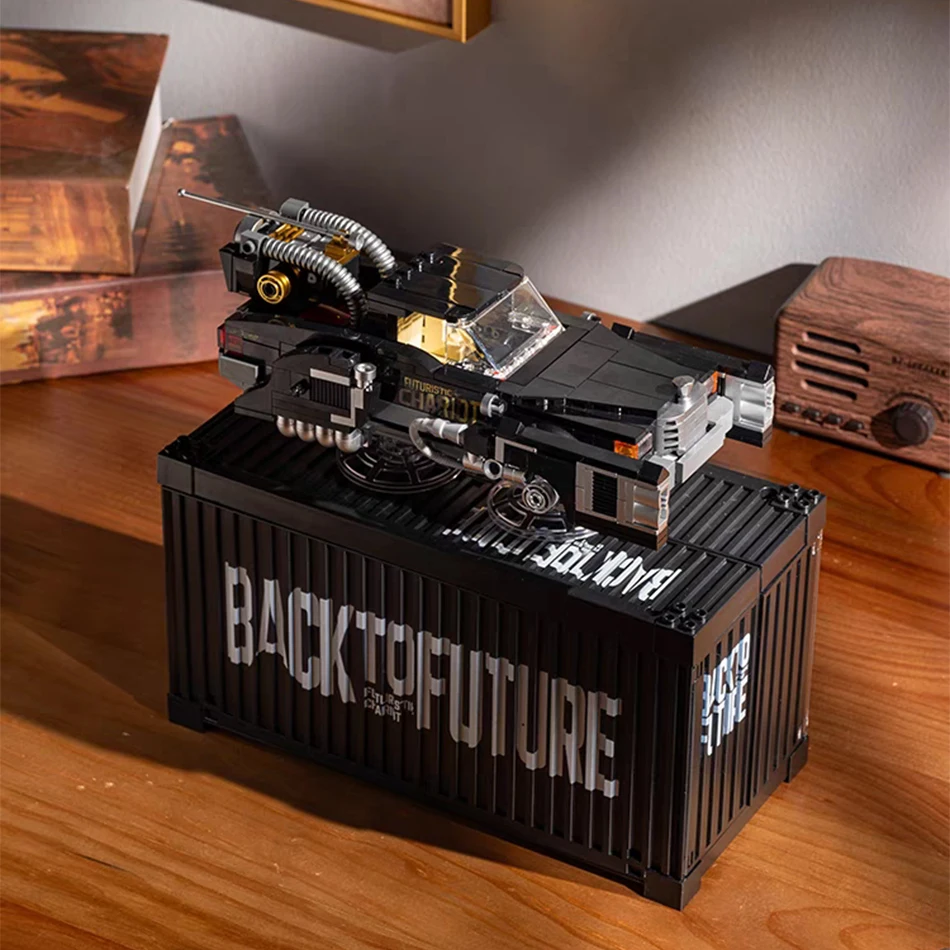 MOC Back To Future Time Machine Vehicle Building Blocks Bricks Technical City Sports Car Garage Toys Kids Adults Gifts with Box
MOC Back To Future Time Machine Vehicle Building Blocks Bricks Technical City Sports Car Garage Toys Kids Adults Gifts with Box