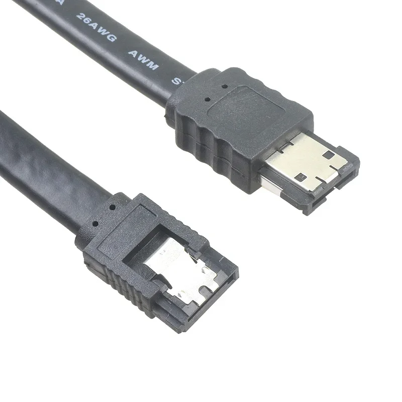 SATA to ESATA or ESATA to SATA Cable Male to Male M/M Shielded Extender Extension HDD 6Gbps
SATA to ESATA or ESATA to SATA Cable Male to Male M/M Shielded Extender Extension HDD 6Gbps