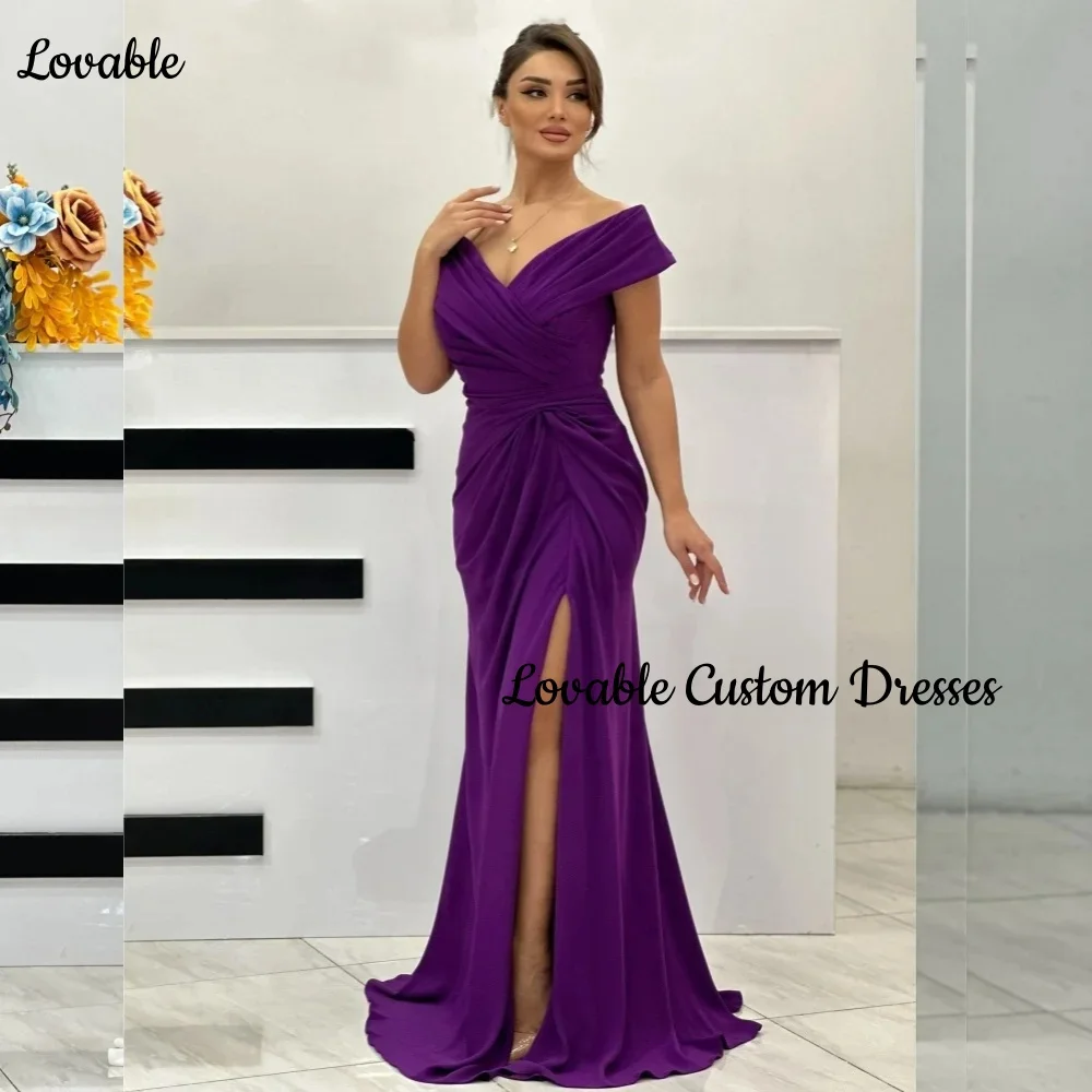 Customized فساتين سهرة A-Line V-Neck Hig Split Floor-Length Luxury Evening Dresses Ruffle Zipper Up Short Sleeves Dresses
Customized فساتين سهرة A-Line V-Neck Hig Split Floor-Length Luxury Evening Dresses Ruffle Zipper Up Short Sleeves Dresses
