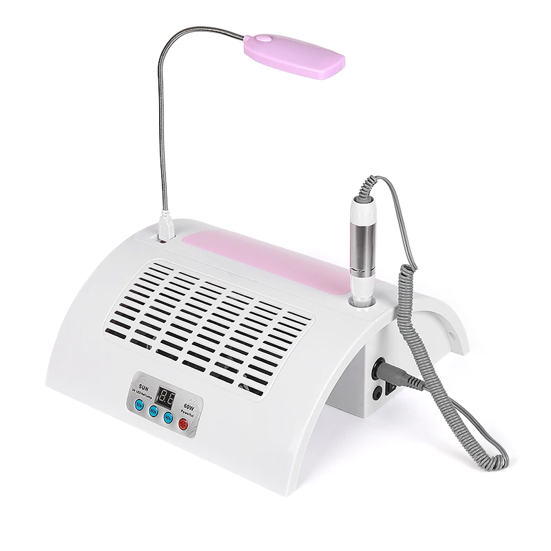 Professional Gel Nail Polish Remover and Dryer Machine with LED Lamp and Dust Collector for Nail Salon
Professional Gel Nail Polish Remover and Dryer Machine with LED Lamp and Dust Collector for Nail Salon