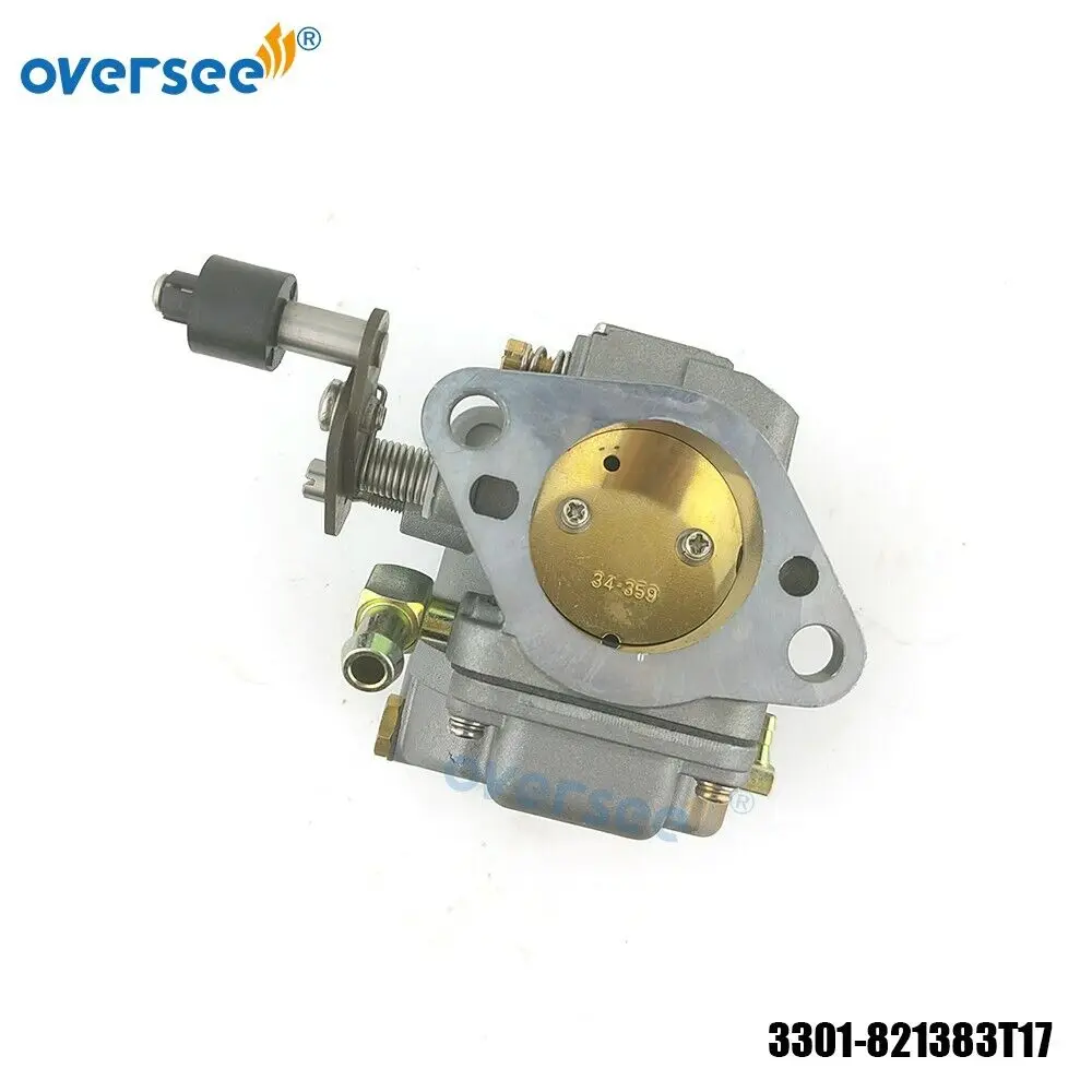 821383T17 Carburetor for Mercury Mercruiser Quicksilver 30HP 40HP 2-Stroke Outboard Engine 3301-821383T17
821383T17 Carburetor for Mercury Mercruiser Quicksilver 30HP 40HP 2-Stroke Outboard Engine 3301-821383T17